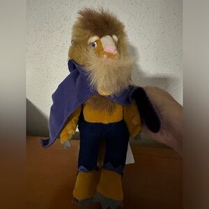 Beast stuffed animal from Beauty and the Beast, 8-9 inches, preloved